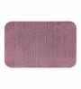 Onion Pink Absorbent and Quick-Dry Polyester Bath Mats 40x60 cm