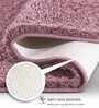 Onion Pink Absorbent and Quick-Dry Polyester Bath Mats 50x70 cm
