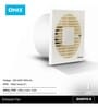 Onix Dusto 6 150 mm Exhaust Fan