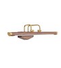 Onno 3 Colour Led Adjustable Swivel Picture Light In Brass Finish