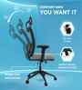 Onyx Breathable Mesh Ergonomic Chair in Black Colour with Headrest