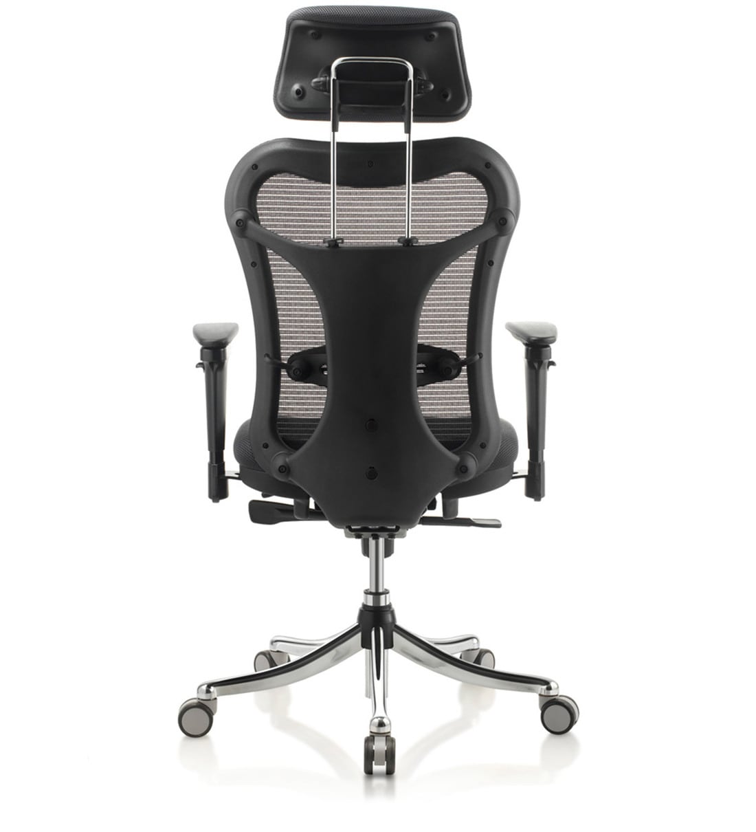 Buy Optima Executive Chair in Black Colour by Oblique Online VIP zero
