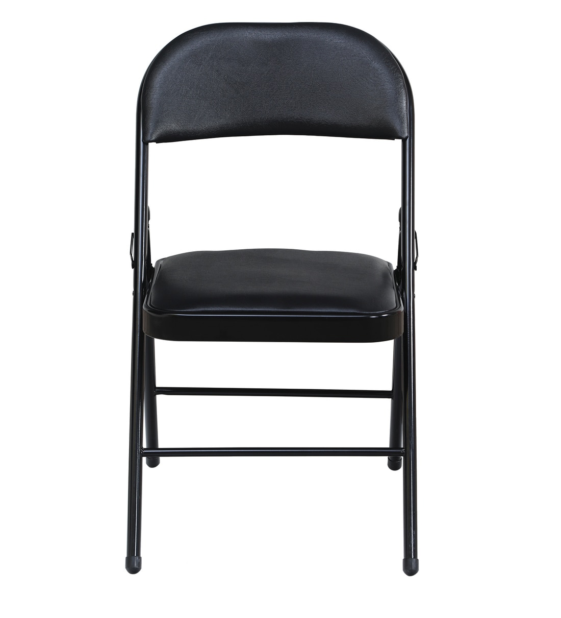 Buy Opus Folding Chair in Black Colour by Woodware Online Metal