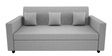 Optima Fabric 3 Seater Sofa In Grey Colour