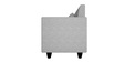 Optima Fabric 3 Seater Sofa In Grey Colour