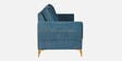 Opulent Fabric 3 Seater Sofa In Blue Colour