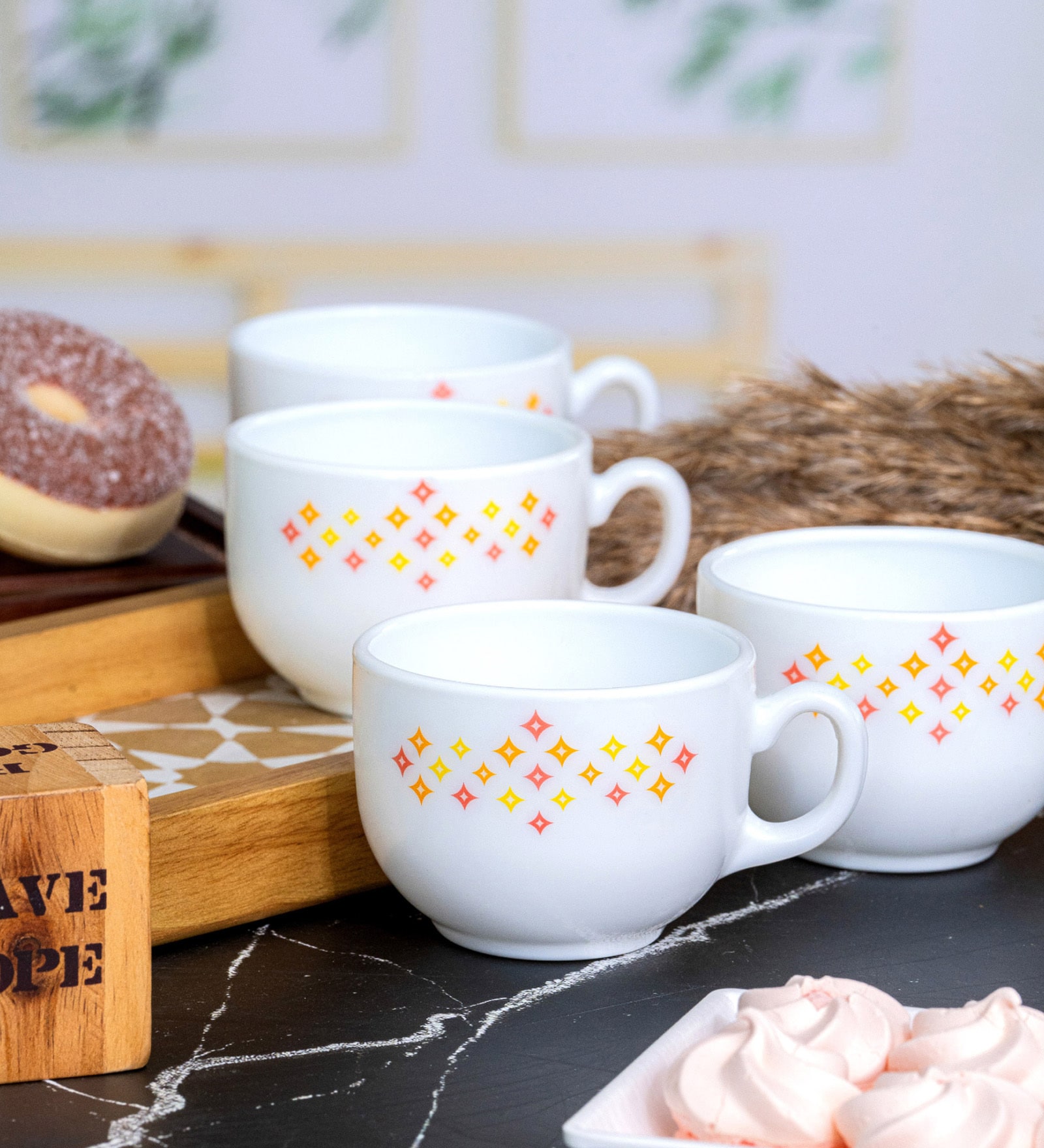 Opal 12pcs Tea/Coffee Cup Set