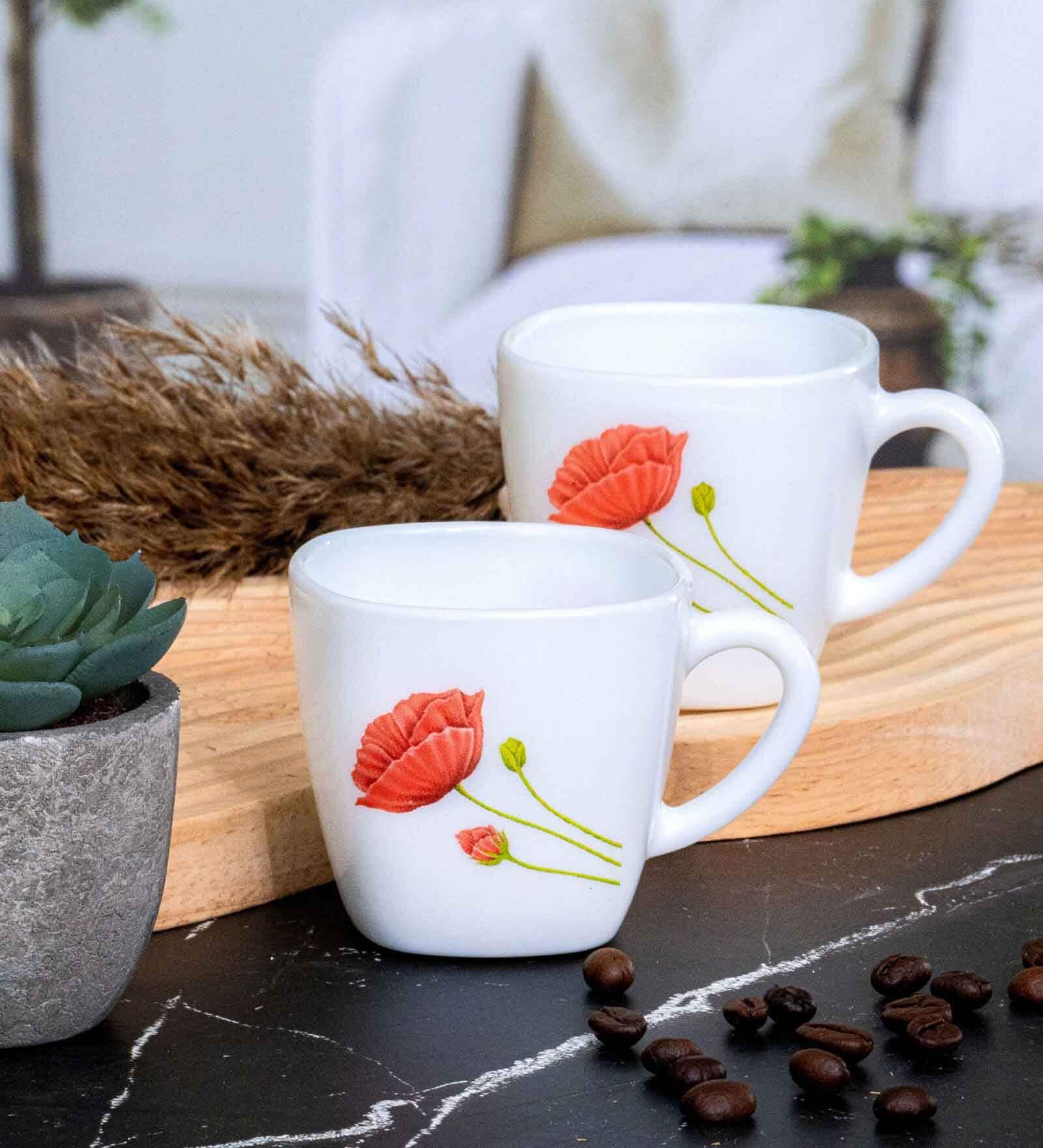 Opal 6pcs Tea/Coffee Cup Set