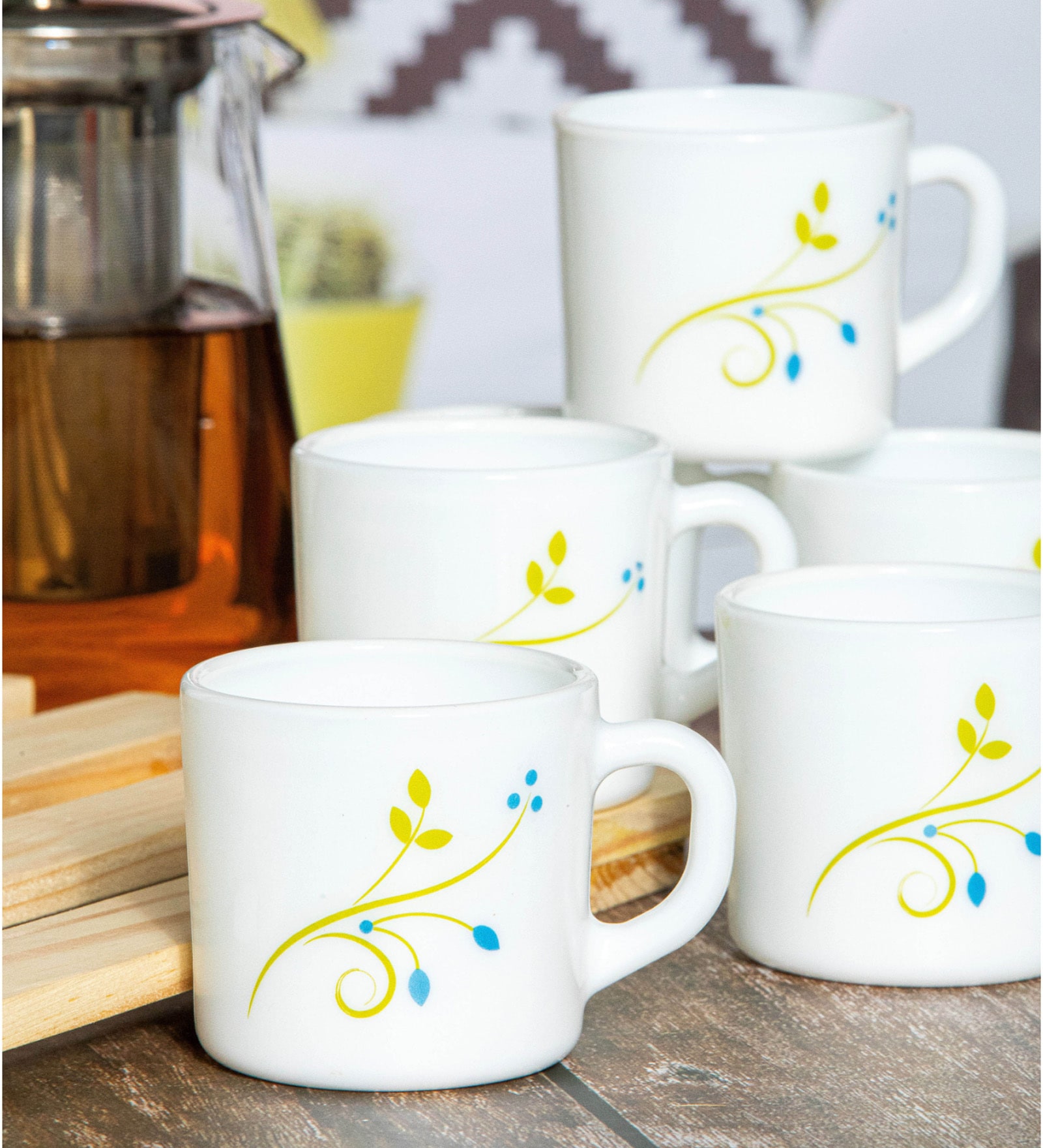 Opalware Coffee Mug Small (Set of 6pcs)
