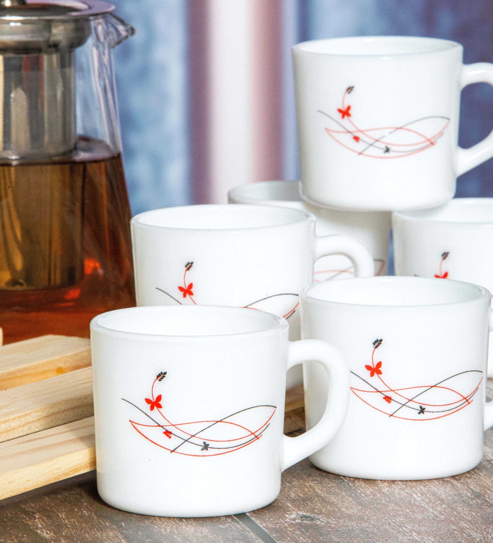 Opalware Coffee Mug Small (Set of 6pcs)