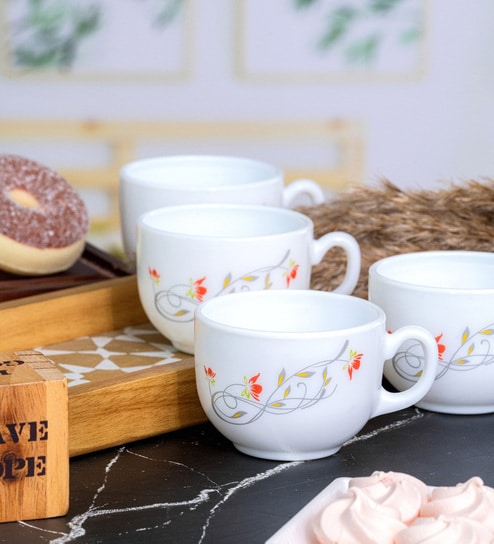 Opal 6pcs Tea/Coffee Cup Set