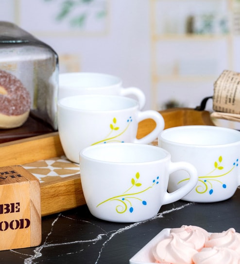 Opal 6pcs Tea/Coffee Cup Set