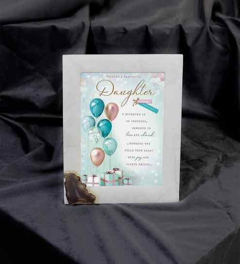 Opaline Marble Photo Frame