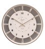 Silver Finish Chrome 12 Inch Wall Clock
