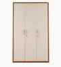 Opal 3 Door Wardrobe In Beige Ceramic High Gloss Finish