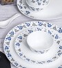 Opal 35pcs Dinner Set of 6pcs Dinner Plate, 6pcs Quarter Plate, 6pcs Veg. Bowl, 6pcs Soup Bowl, 6pcs Spoon, 2+2pcs Casserole with Lid, 1pc Oval Platter.