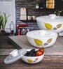 Opal 3pcs Mixing Bowl Set with Lid of 1pc Each Large, Medium & Small.