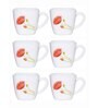 Opal 6pcs Tea/Coffee Cup Set