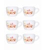 Opal 6pcs Tea/Coffee Cup Set
