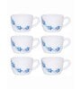Opal 6pcs Tea/Coffee Cup Set