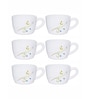 Opal 6pcs Tea/Coffee Cup Set