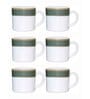 Opal 6pcs Tea/Coffee Cup Set