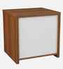 Opal Bedside Table In Ceramic High Gloss Finish With Drawer
