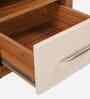 Opal Bedside Table In Ceramic High Gloss Finish With Drawer