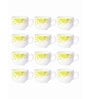 Opal Glass 12pcs Tea/Coffee Cup Set