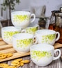Opal Glass 12pcs Tea/Coffee Cup Set