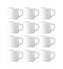 Opal Glass 12pcs Tea/Coffee Cup Set