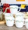 Opal Glass 12pcs Tea/Coffee Mug Set