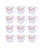 Opal Glass 12pcs Tea/Coffee Mug Set