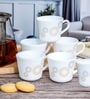 Opal Glass 12pcs Tea/Coffee Mug Set