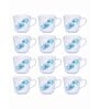 Opal Glass 12pcs Tea/Coffee Mug Set