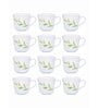 Opal Glass 12pcs Tea/Coffee Mug Set