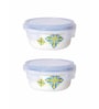 Opal Glass 2pcs Storage Container Set with Lid