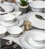 Opal Glass 33pcs Dinner Set