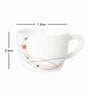 Opal Glass 6pcs Tea/Coffee Cup Set