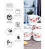 Opal Glass 6pcs Tea/Coffee Mug Set