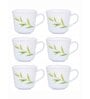 Opal Glass 6pcs Tea/Coffee Mug Set