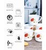 Opal Glass 6pcs Tea/Coffee Mug Set