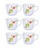 Opal Glass 6pcs Tea/Coffee Mug Set