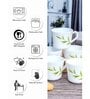 Opal Glass 6pcs Tea/Coffee Mug Set