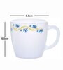 Opal Glass 6pcs Tea/Coffee Mug Set