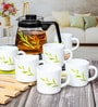 Opal Glass 7pcs Coffee Set