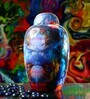 Opal Metal Temple Jar
