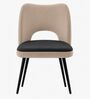 Opal Modern Dining Chair In Beige Colour