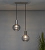 Opaline Blue Glass Globe Single Light Hanging Light