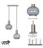 Opaline Blue Glass Globe Single Light Hanging Light